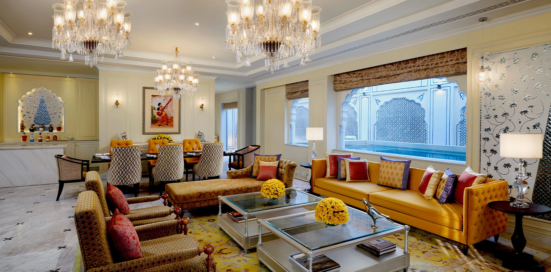 Maharaja Suite at The Leela Palace Jaipur